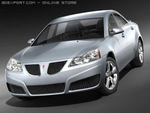 Pontiac G6 Sedan 3D Model