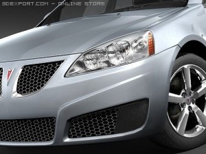 Pontiac G6 Sedan Model 3D