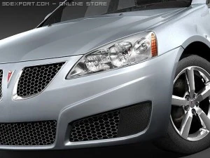 Pontiac G6 Sedan 3D Model