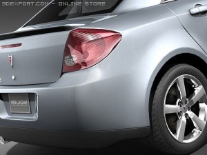 Pontiac G6 Sedan Model 3D