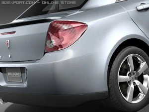 Pontiac G6 Sedan 3D Model