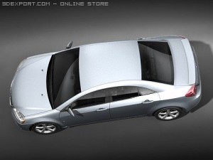 Pontiac G6 Sedan Model 3D