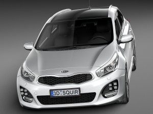 Kia Ceed SW GT-line 2016 3D-Modell