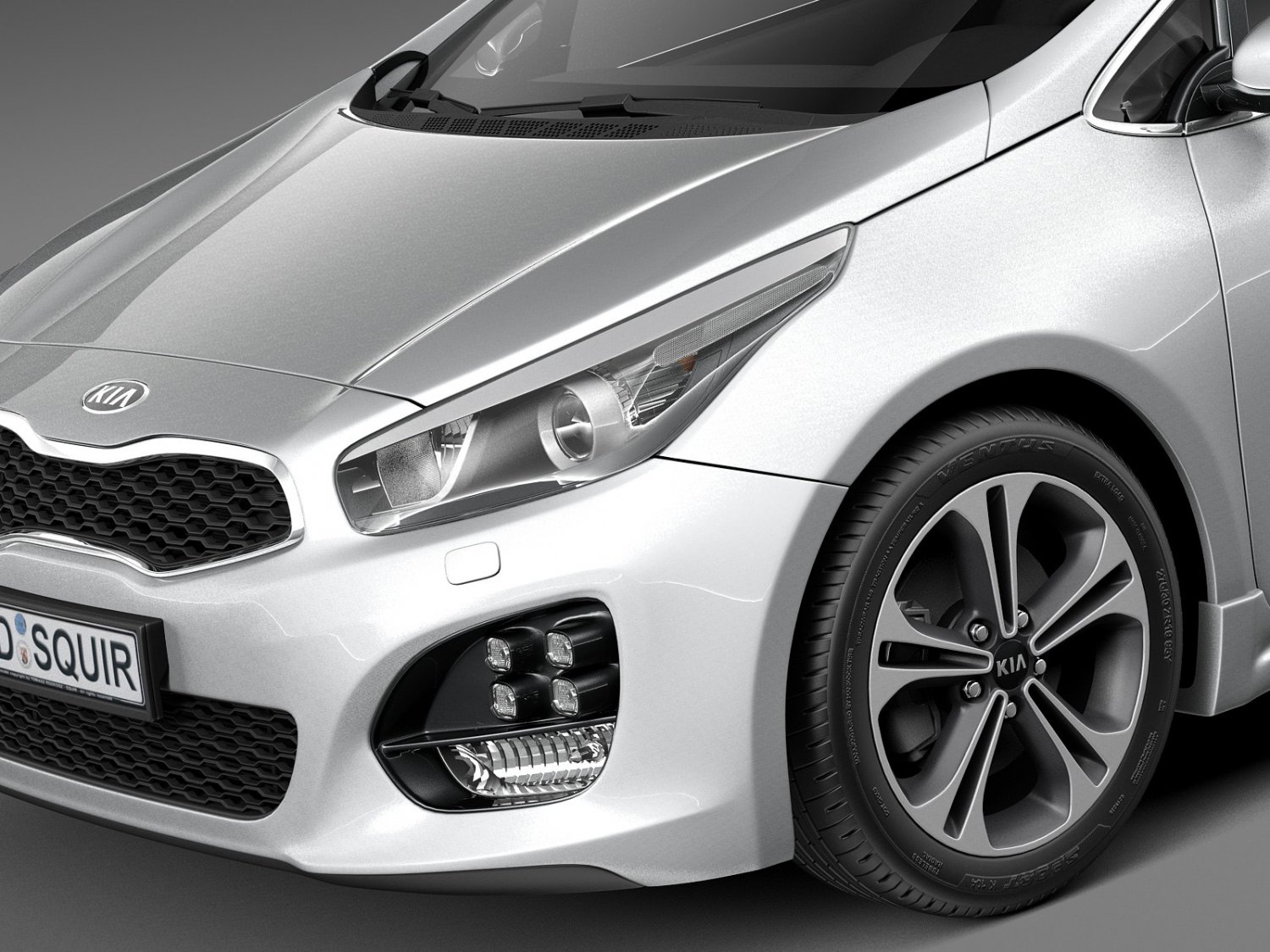 Kia Ceed Sw Gt Line 16 3d Model In Compact Cars 3dexport