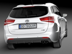 Kia Ceed SW GT-line 2016 3D-Modell