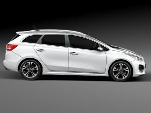 Kia Ceed SW GT-line 2016 3D-Modell