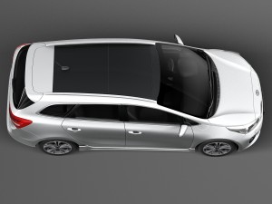 Kia Ceed SW GT-line 2016 3D-Modell