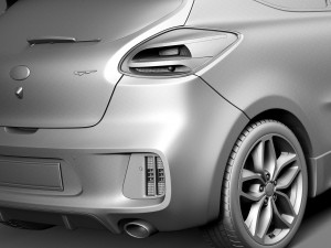 Kia Pro Ceed GT 2016 Modello 3D