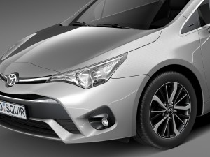 Toyota Avensis 2016 3D Model