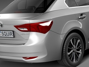 Toyota Avensis 2016 3D Model