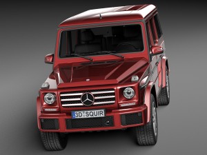 Mercedes-Benz G-class 2016 Model 3D