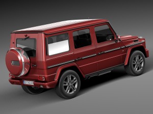 Mercedes-Benz G-class 2016 Model 3D