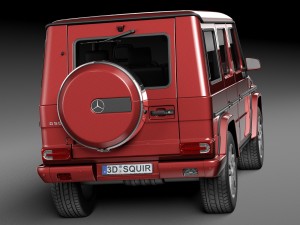 Mercedes-Benz G-class 2016 Model 3D