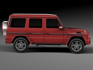 Mercedes-Benz G-class 2016 Model 3D