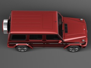Mercedes-Benz G-class 2016 Model 3D