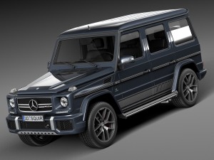 Mercedes-Benz G63 AMG 2016 3D Model
