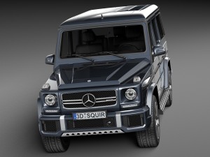 Mercedes-Benz G63 AMG 2016 3D Model