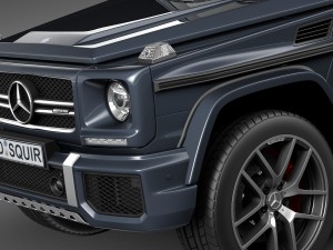 Mercedes-Benz G63 AMG 2016 3D Model