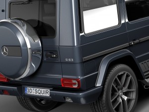 Mercedes-Benz G63 AMG 2016 3D Model