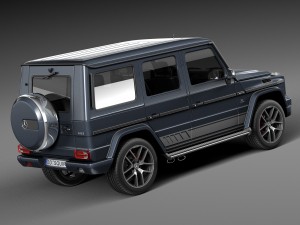 Mercedes-Benz G63 AMG 2016 3D Model