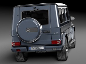 Mercedes-Benz G63 AMG 2016 3D Model