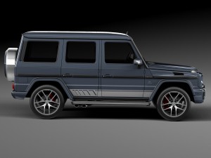 Mercedes-Benz G63 AMG 2016 3D Model