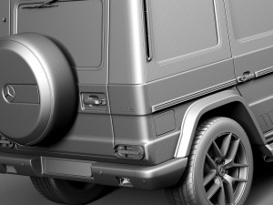 Mercedes-Benz G63 AMG 2016 3D Model