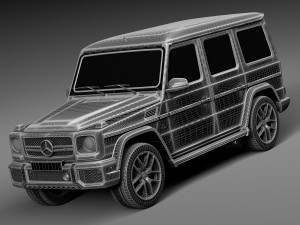 Mercedes-Benz G63 AMG 2016 3D Model