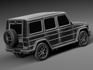 Mercedes-Benz G63 AMG 2016 3D Model