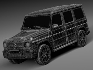 Mercedes-Benz G63 AMG 2016 3D Model