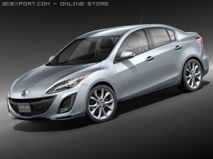Mazda 3 Sedan 3D Model