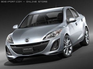 Mazda 3 Sedan 3D Model