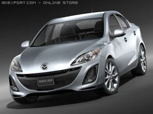 Mazda 3 Sedan 3D Model