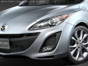 Mazda 3 Sedan 3D Model