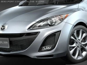 Mazda 3 Sedan 3D Model