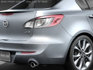 Mazda 3 Sedan 3D Model