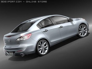 Mazda 3 Sedan 3D Model