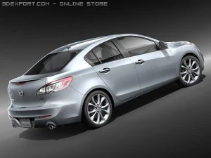 Mazda 3 Sedan 3D Model