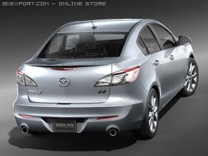 Mazda 3 Sedan 3D Model