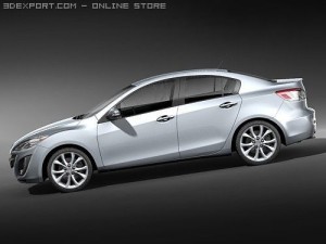 Mazda 3 Sedan 3D Model