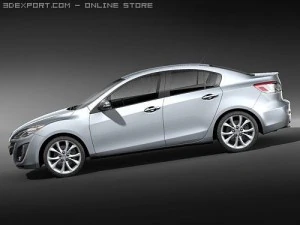 Mazda 3 Sedan 3D Model