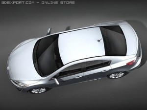 Mazda 3 Sedan 3D Model