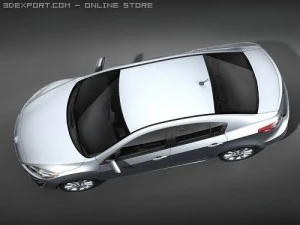Mazda 3 Sedan 3D Model