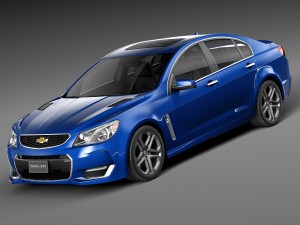 Chevrolet SS 2016 3D Model