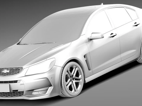 Chevrolet SS 2016 3D Model