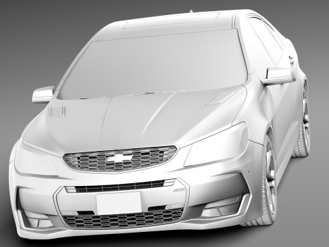 Chevrolet SS 2016 3D Модель
