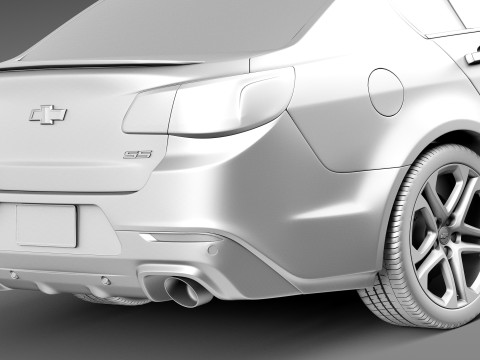 Chevrolet SS 2016 3D Модель