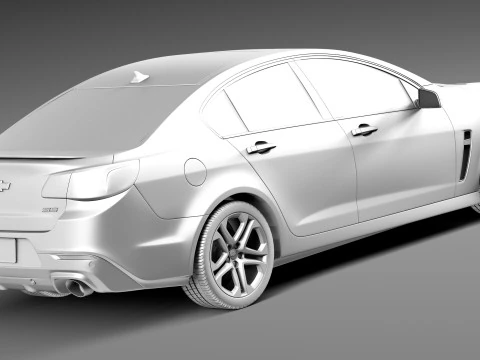 Chevrolet SS 2016 3D Model