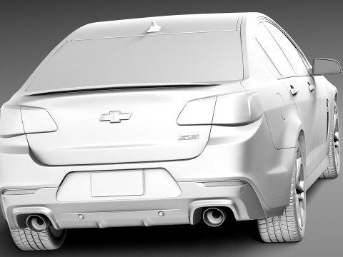 Chevrolet SS 2016 3D Модель