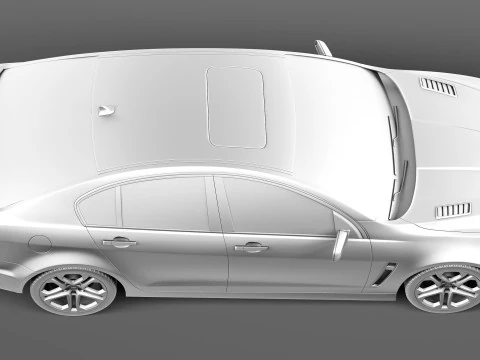 Chevrolet SS 2016 3D Model